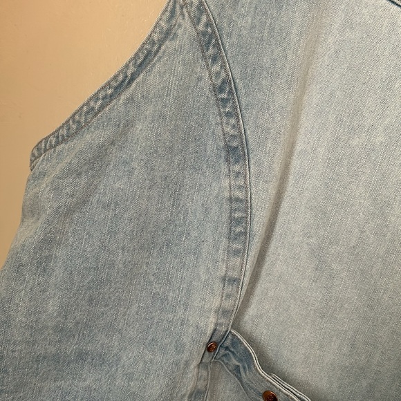 Bill bass Women Vintage Denim Vest - Picture 9 of 10